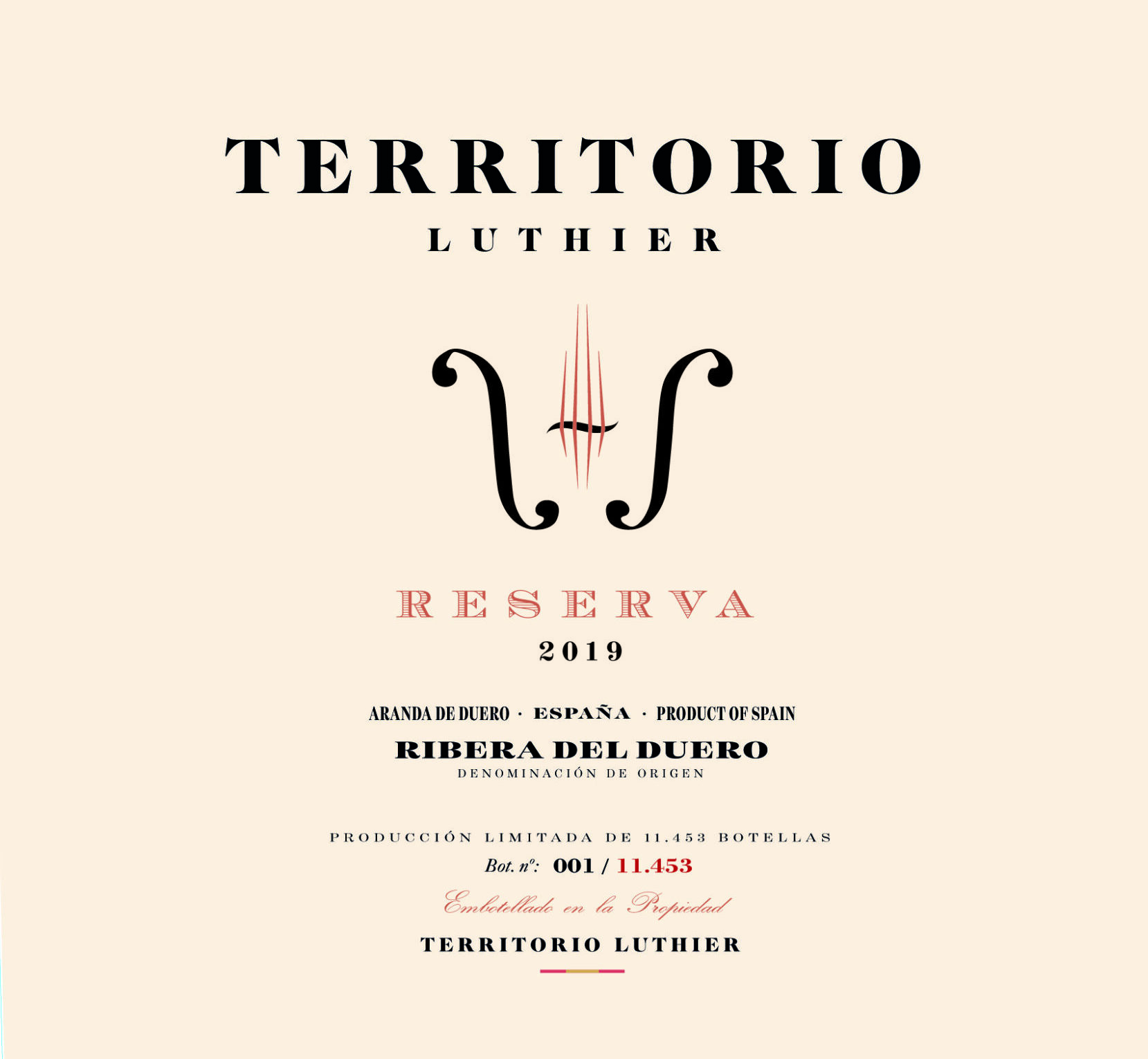Territorio Luthier Reserva 2019