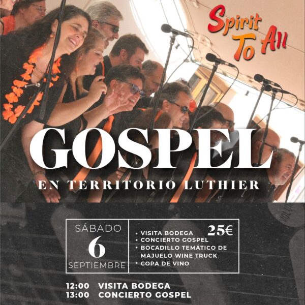 GOSPEL EN VENDIMIA - 6 septiembre